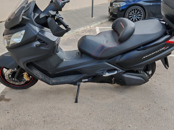 2014 Sym Maxsym 600, чёрный, 400000 рублей - вид 8