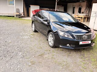 2013 Toyota Camry VII (XV50), чёрный, 1650000 рублей, вид 3