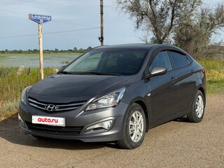 2014 Hyundai Solaris I Рестайлинг, серый, 670000 рублей, вид 1