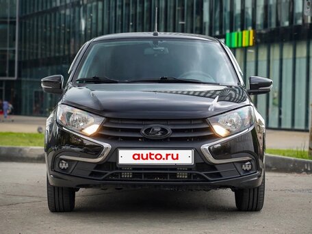 2023 Lada (ВАЗ) Granta I Рестайлинг, чёрный, 830000 рублей, вид 4