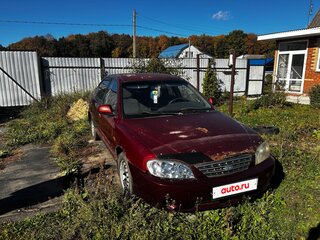 2007 Kia Spectra I Рестайлинг 2, красный, 130000 рублей, вид 2