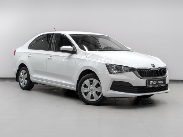 2021 Skoda Rapid II, белый - вид 2