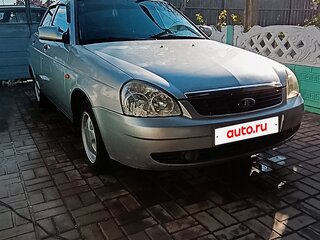 2008 Lada (ВАЗ) Priora I, серебристый, 395000 рублей, вид 1