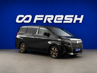 2018 Toyota Alphard III Рестайлинг, чёрный, 4390077 рублей, вид 1