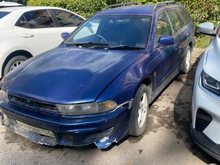 1997 Mitsubishi Legnum, синий, 150000 рублей, вид 1