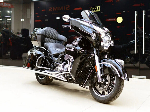 2021 Indian Roadmaster, чёрный - вид 5