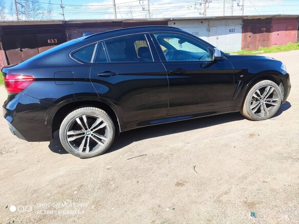 2016 BMW X6 M50d II (F16), чёрный, 3950000 рублей - вид 5