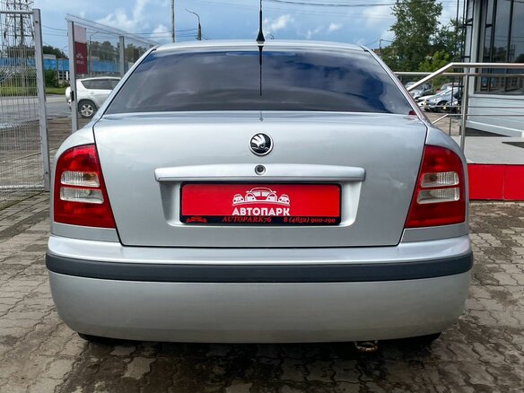 2008 Skoda Octavia I (A4) Рестайлинг, серебристый - вид 4