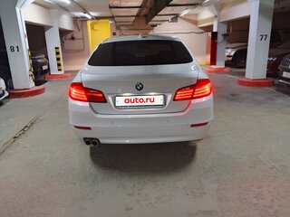 2015 BMW 5 серии 520d VI (F10/F11/F07) Рестайлинг, белый, 1900000 рублей, вид 4