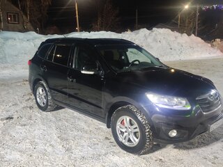 2010 Hyundai Santa Fe II Рестайлинг, чёрный, 850000 рублей, вид 1