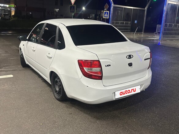 2017 Lada (ВАЗ) Granta I, белый - вид 4