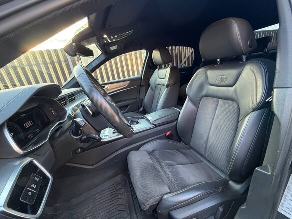2021 Audi A6 45 TFSI V (C8), серый, 4150000 рублей - вид 6