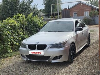 2009 BMW 5 серии 535i V (E60/E61) Рестайлинг, серебристый, 1500000 рублей, вид 1