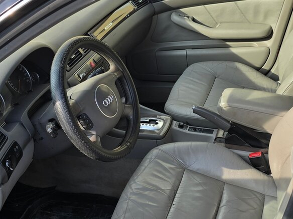 2002 Audi A6 II (C5) Рестайлинг, синий, 460000 рублей - вид 4
