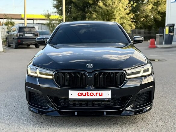 2021 BMW 5 серии 520d xDrive VII (G30/G31/G38) Рестайлинг, чёрный, 4100000 рублей - вид 1