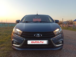 2017 Lada (ВАЗ) Vesta I, синий, 700008 рублей, вид 2