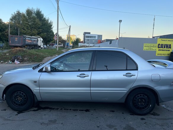 2003 Mitsubishi Lancer IX, серебристый, 350000 рублей - вид 4