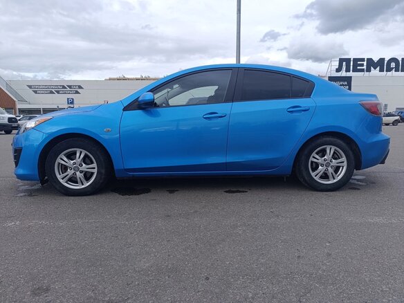 2010 Mazda 3 II (BL), синий, 750000 рублей - вид 4