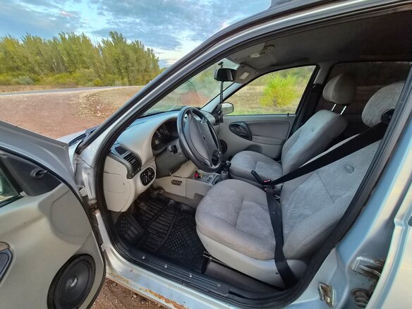 2008 Lada (ВАЗ) Kalina I, серебристый, 110000 рублей - вид 7