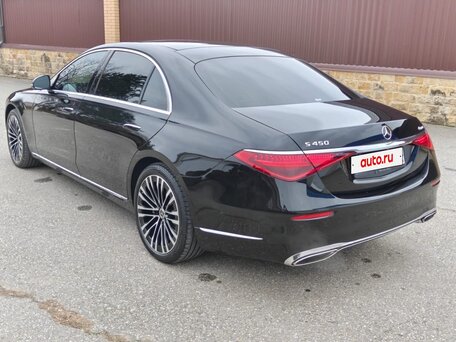 2021 Mercedes-Benz S-Класс 450 Long 4MATIC VII (W223), чёрный, 9850000 рублей, вид 5