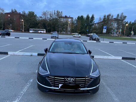 2022 Hyundai Sonata VIII (DN8), синий, 2500000 рублей, вид 4