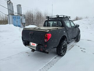 2010 Mitsubishi L200 IV, чёрный, 1150000 рублей, вид 4