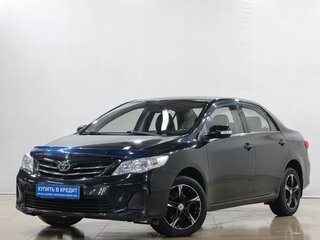2011 Toyota Corolla X (E140, E150) Рестайлинг, чёрный, 949000 рублей, вид 3
