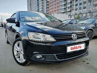 2014 Volkswagen Jetta VI, чёрный, 1150000 рублей, вид 1