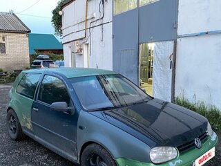 1999 Volkswagen Golf IV, зелёный, 380000 рублей, вид 2