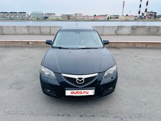 2008 Mazda 3 I (BK) Рестайлинг, чёрный, 440000 рублей, вид 4