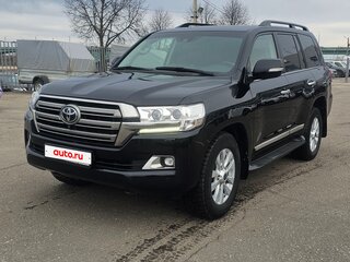 2016 Toyota Land Cruiser 200 Series Рестайлинг 2, чёрный, 4350000 рублей, вид 2