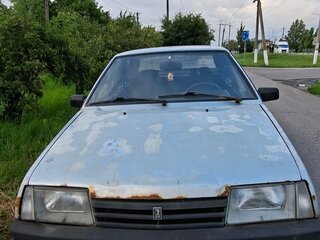 2001 Lada (ВАЗ) 21099, серебристый, 75000 рублей, вид 2