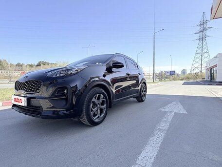 2020 Kia Sportage IV Рестайлинг, чёрный, 2200000 рублей, вид 1