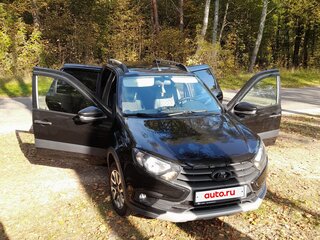 2023 Lada (ВАЗ) Granta Cross I Рестайлинг, чёрный, 835000 рублей, вид 2