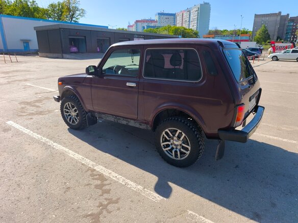 2014 Lada (ВАЗ) 2121 (4x4) I Рестайлинг, пурпурный, 420000 рублей - вид 6
