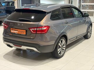 2019 Lada (ВАЗ) Vesta SW Cross I, серебристый, 1134000 рублей, вид 4
