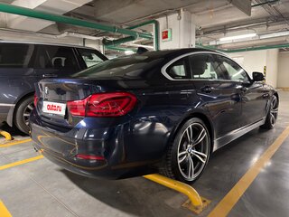 2017 BMW 4 серии Gran Coupe 418d F32/F33/F36 Рестайлинг, синий, 2500000 рублей, вид 4