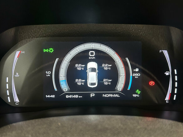 2020 Haval F7x I, синий - вид 22