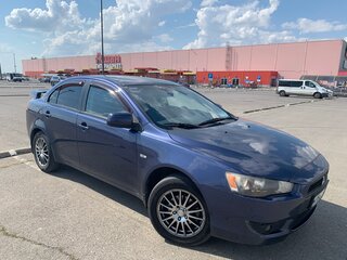 2008 Mitsubishi Lancer X, синий, 670000 рублей, вид 3