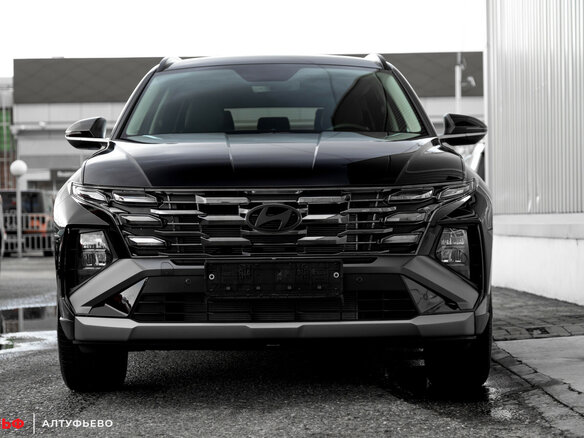2026 Hyundai Tucson IV Рестайлинг, чёрный - вид 1