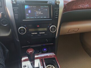 2011 Toyota Camry VII (XV50), чёрный, 1400000 рублей, вид 5