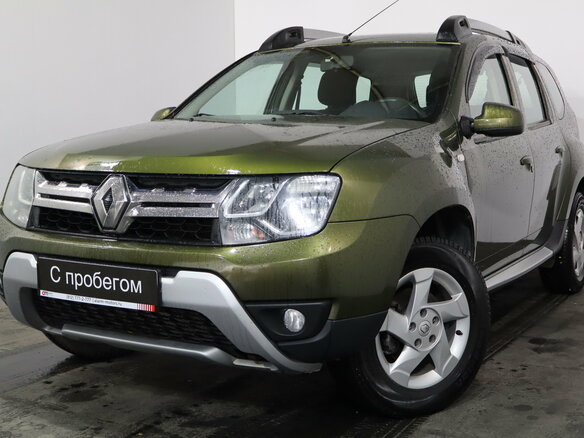 2015 Renault Duster I Рестайлинг, зелёный - вид 2