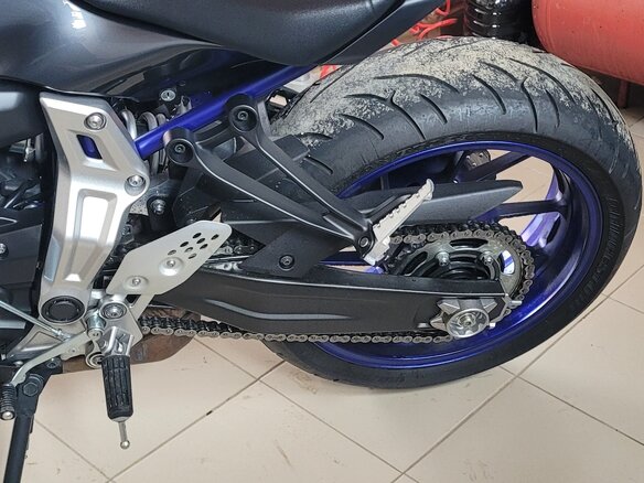 2014 Yamaha MT-07 (FZ-07), серый, 700000 рублей - вид 6