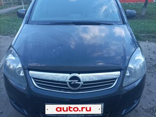 2012 Opel Zafira B Рестайлинг, чёрный, 630000 рублей, вид 1