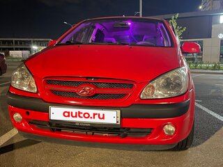 2005 Hyundai Getz I Рестайлинг, красный, 480000 рублей, вид 5