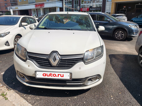 2016 Renault Logan II, белый, 950000 рублей, вид 2