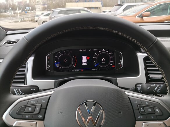 2022 Volkswagen Atlas Cross Sport I, чёрный, 3700000 рублей - вид 12