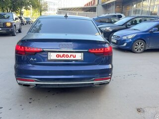 2020 Audi A4 40 TFSI V (B9) Рестайлинг, синий, 3655550 рублей, вид 4