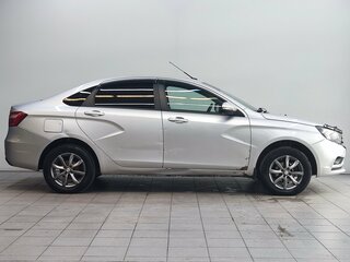 2019 Lada (ВАЗ) Vesta CNG I, серебристый, 505000 рублей, вид 4