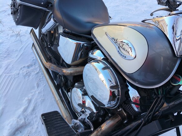 2001 Honda Shadow 400, серый, 350000 рублей - вид 3